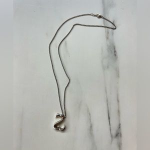 Kay open heart necklace